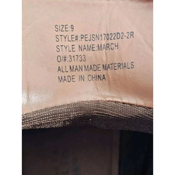 Perry Ellis Portfolio March Chukka Boots Ankle Brown Leather Mens Size 8 - Picture 8 of 8